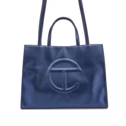Унисекс сумка Telfar Shopping Bag Medium, кобальтовая
