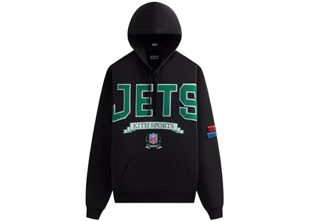 Худи KITH x NFL 47 Jets Nelson, черное