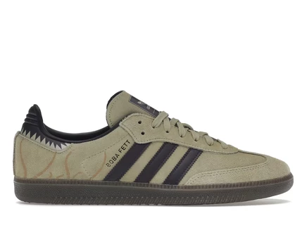 Мужские кроссовки Adidas Samba Boba Fett, коричневые