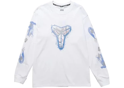Унисекс футболка Nike x Kobe Bryant M90 Dri-FIT L/S, белая