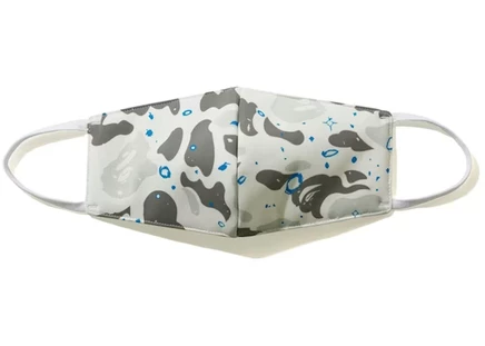 Мужская маска Bape Space Camo, белая