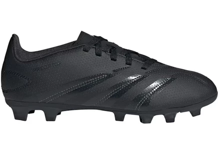 Детские футбольные бутсы Adidas Predator Club FG, черно-карбон