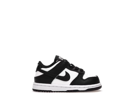 Детские кроссовки Nike Dunk Low Retro (TD), бело-черные
