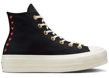Женские кроссовки Converse Chuck Taylor Lift Hi Valentine's