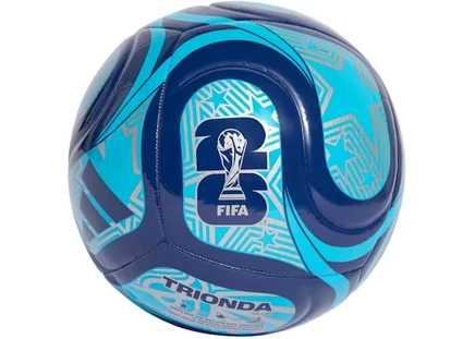 Футбольный мяч adidas Trionda Club, индиго/светло-розовый/серебристый