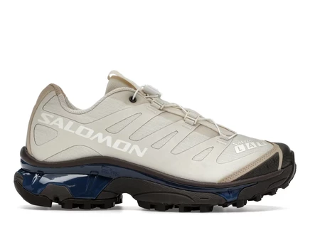 Мужские кроссовки Salomon XT-4 OG Protective, ванильно-белые, черно-кофейные и темно-синие