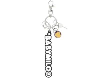 BAPE Baby Milo Keychain Silver silver