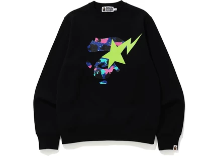 Унисекс свитшот Bape x Kid Cudi, черный