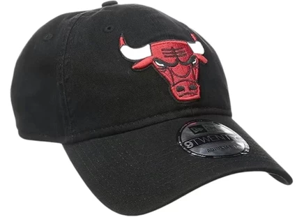 Мужская кепка New Era 9Twenty Chicago Bulls, черная