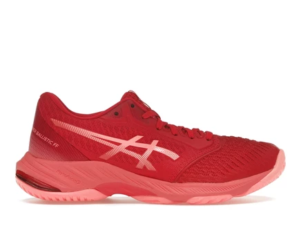 Мужские кроссовки asics netburner ff 3, красно‑коралловые