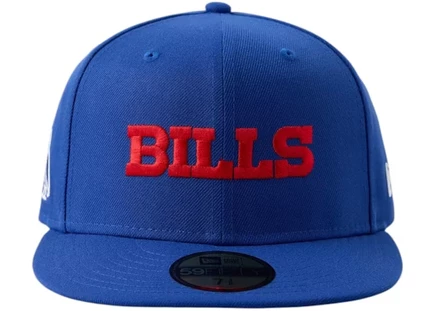 Мужская кепка Ovo x New era 59fifty Buffalo Bills, синяя
