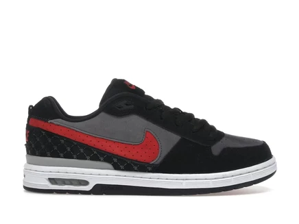 Мужские кроссовки Nike SB Paul Rodriguez 1, черно-красные