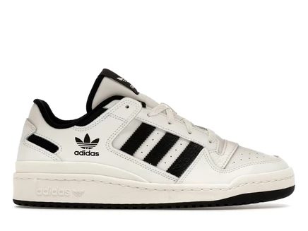 Мужские кроссовки Adidas Forum Low CL, бело-черные