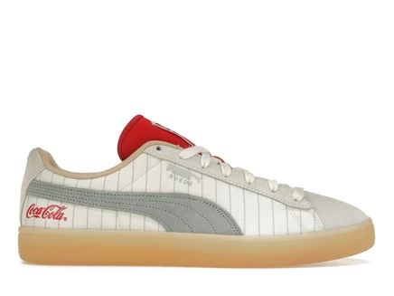 Мужские кроссовки Puma Suede Coca-Cola, белые