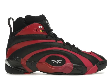 Мужские кроссовки Reebok Shaqnosis adidas Damenosis, розово-красно-черные