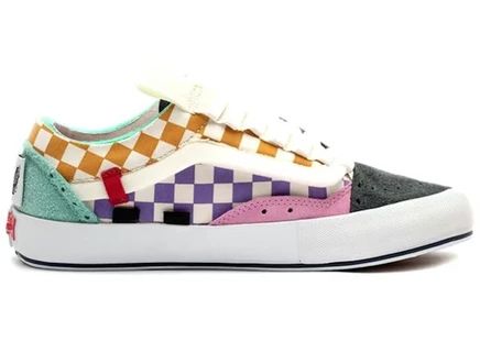 Мужская кепка Vans Old Skool LX Regrind, черная/мультиколор