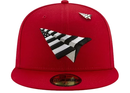Мужская кепка New Era Crimson Crown fitted, красная