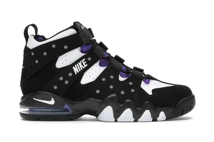 Мужские кроссовки Nike Air Max 2, черно-белые/пурпурные