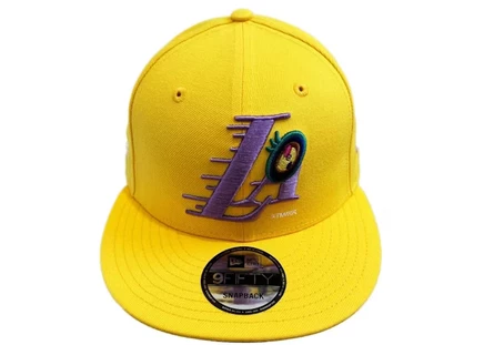 Мужская кепка Takashi Murakami Lakers Eye, золотая