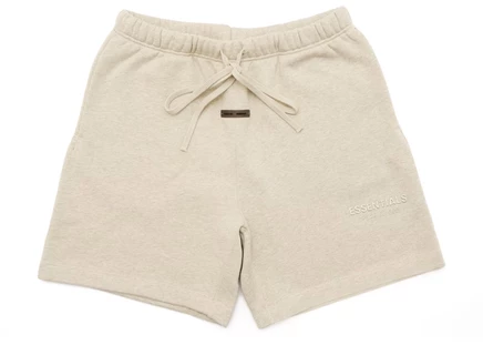 Мужские шорты Fear of God Essentials, серый меланж