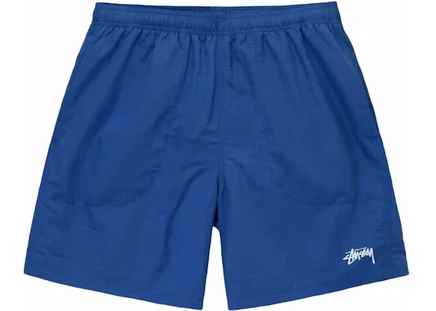 Мужские шорты Stussy Water Stock, кобальтовые