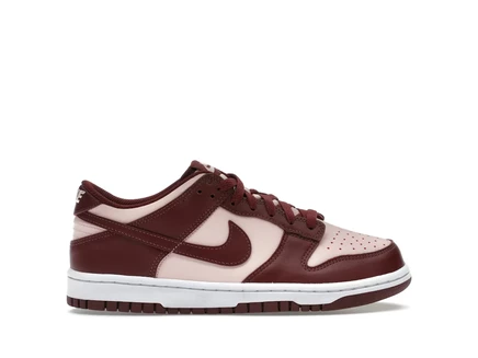 Детские кроссовки Nike Dunk Low, темно-красные/розовые/белые