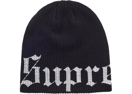 Шапка-бини Supreme Old English, черная