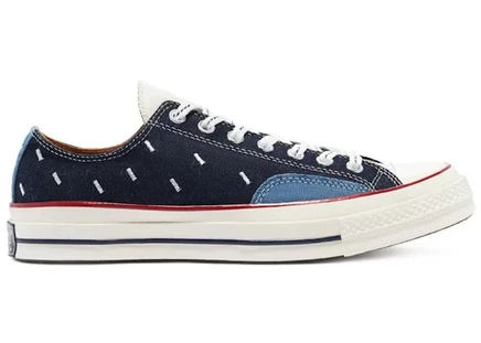Мужские кеды Converse Chuck Taylor All Star 70 Ox Indigo Boro, темно‑синие