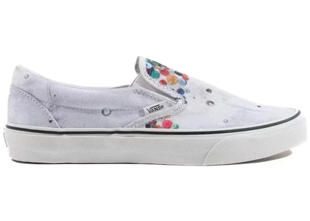 Мужские слипоны Vans Classic Slip-On MOCA Brenna Youngblood белые