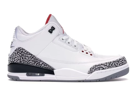 Мужские кроссовки Jordan 3 Retro White Cement 88