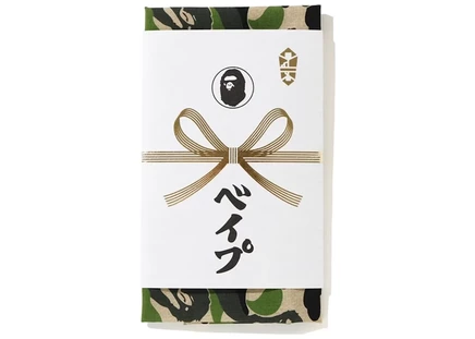 BAPE ABC Camo Tenugui Green green