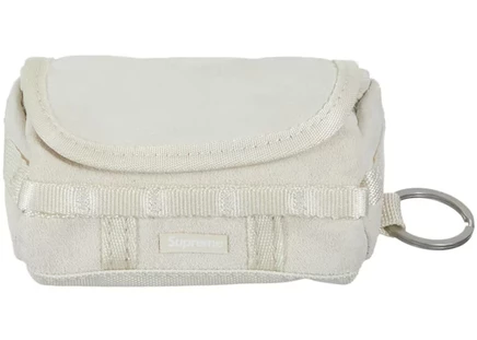Унисекс брелок Supreme The North Face Suede Base Camp Duffle, stone