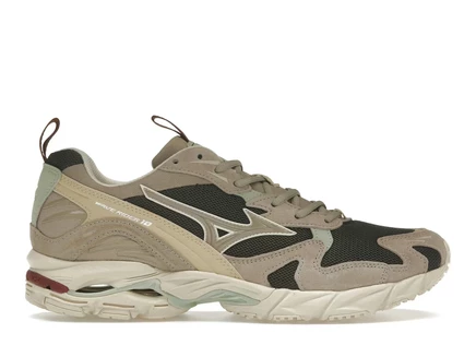 Мужские кроссовки Mizuno Wave Rider 10, серо-хаки
