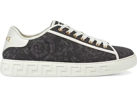 Мужские кроссовки Versace Greca Barocco, черные