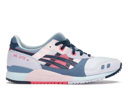 Мужские кроссовки asics gel-lyte iii og, бирюзовые