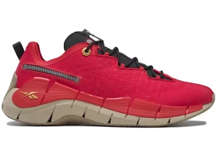 Мужские кроссовки Reebok Zig Kinetica II, красно-черные