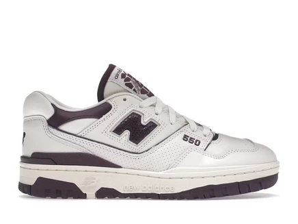 Мужские кроссовки New Balance 550 Aime Leon Dore, бело-фиолетовые