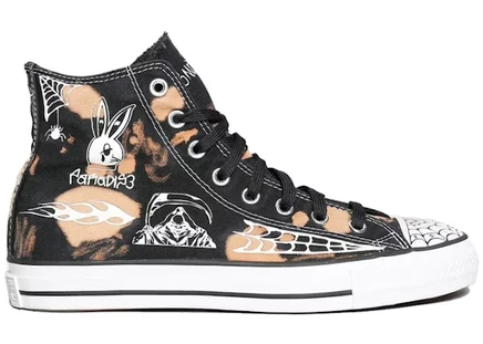 Мужские кеды Converse Chuck Taylor All Star Hi Pro Sean Pablo, черно-бордовые