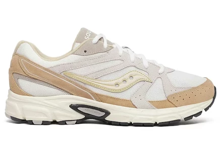 Мужские кроссовки Saucony Grid Ride Millennium, бело-песочные