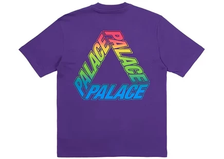 Мужская футболка Palace Spectrum P3, фиолетовая