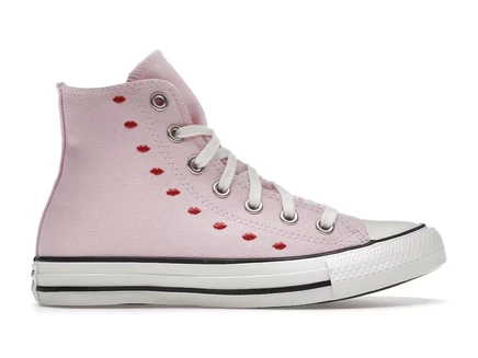 Converse Chuck Taylor All Star Hi Embroidered Hearts Pink (Women's) pink/egret