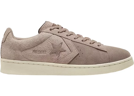 Мужские кроссовки Converse Pro Leather Ox, серые с темно-коричневой подошвой