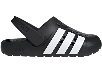 Мужские шлепанцы Adidas Adilette Clog 2.0, черно-белые