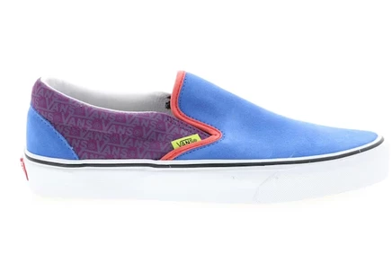 Мужские слипоны Vans Classic Slip-On, фиолетово-оранжевые