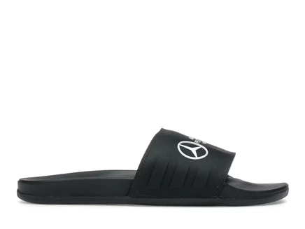 adidas Adilette Comfort Slides Mercedes-AMG Petronas Formula One Team Core Black core black/cloud white/core black