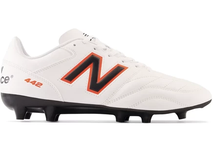 Бутсы New Balance 442 Academy FG v2, белые/черные