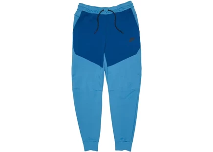 Мужские джоггеры nike tech fleece, голубые/синие/черные
