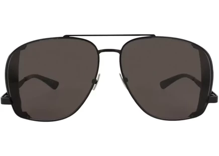 Мужские солнцезащитные очки Saint Laurent Aviator SL653LEONL, черные