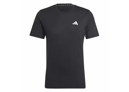 Мужская тренировочная футболка Adidas, черно-белая