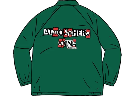 Supreme Antihero Snap Front Twill Jacket Dark Green dark green
